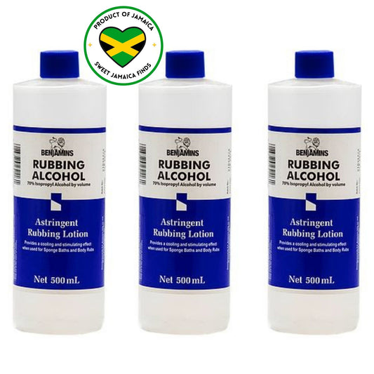 Benjamins Rubbing Alcohol - with 70% Isopropyl Alcohol