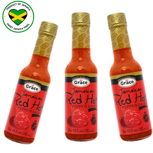 Grace Jamaican Red Hot Pepper Sauce