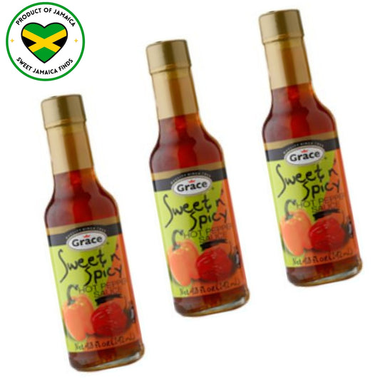 Grace Sweet n Spicy Hot Pepper Sauce