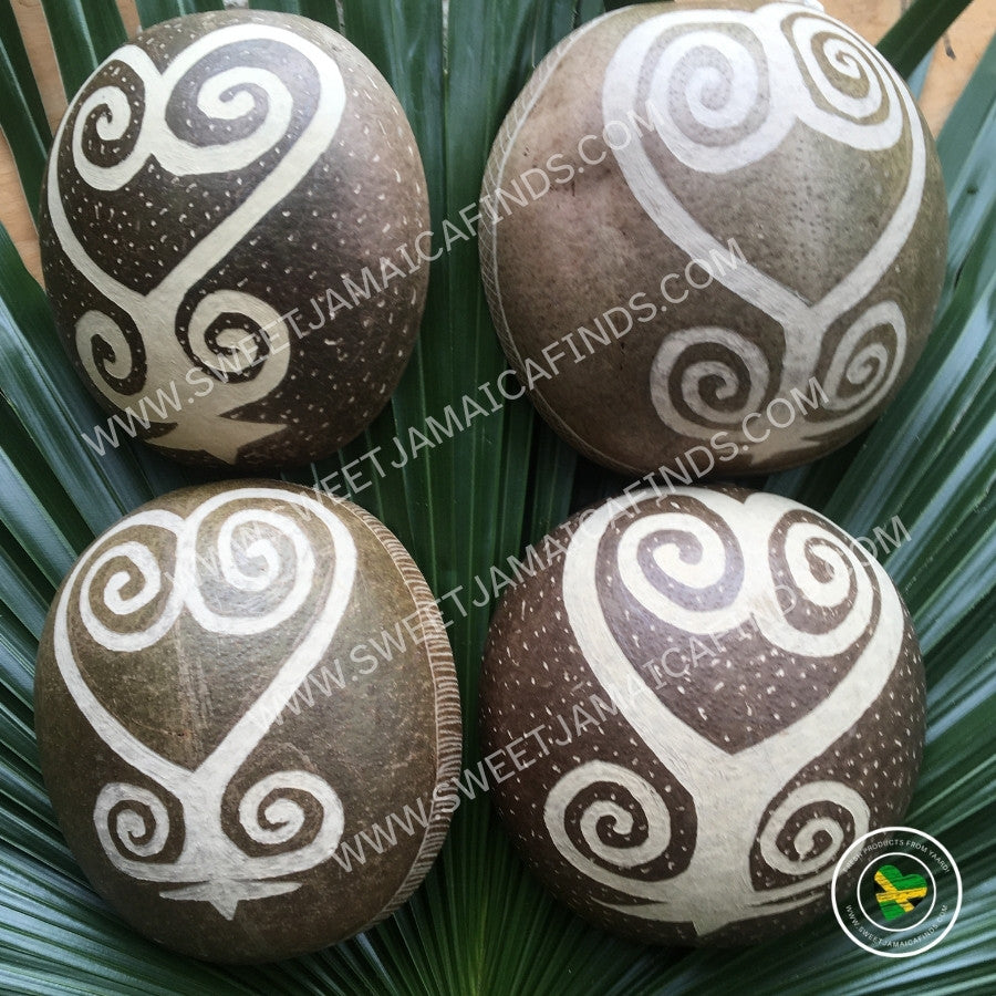 Calabash Bowl Plate, 'Sankofa' Design, Natural eco-friendly wooden bowl, Hand Carved