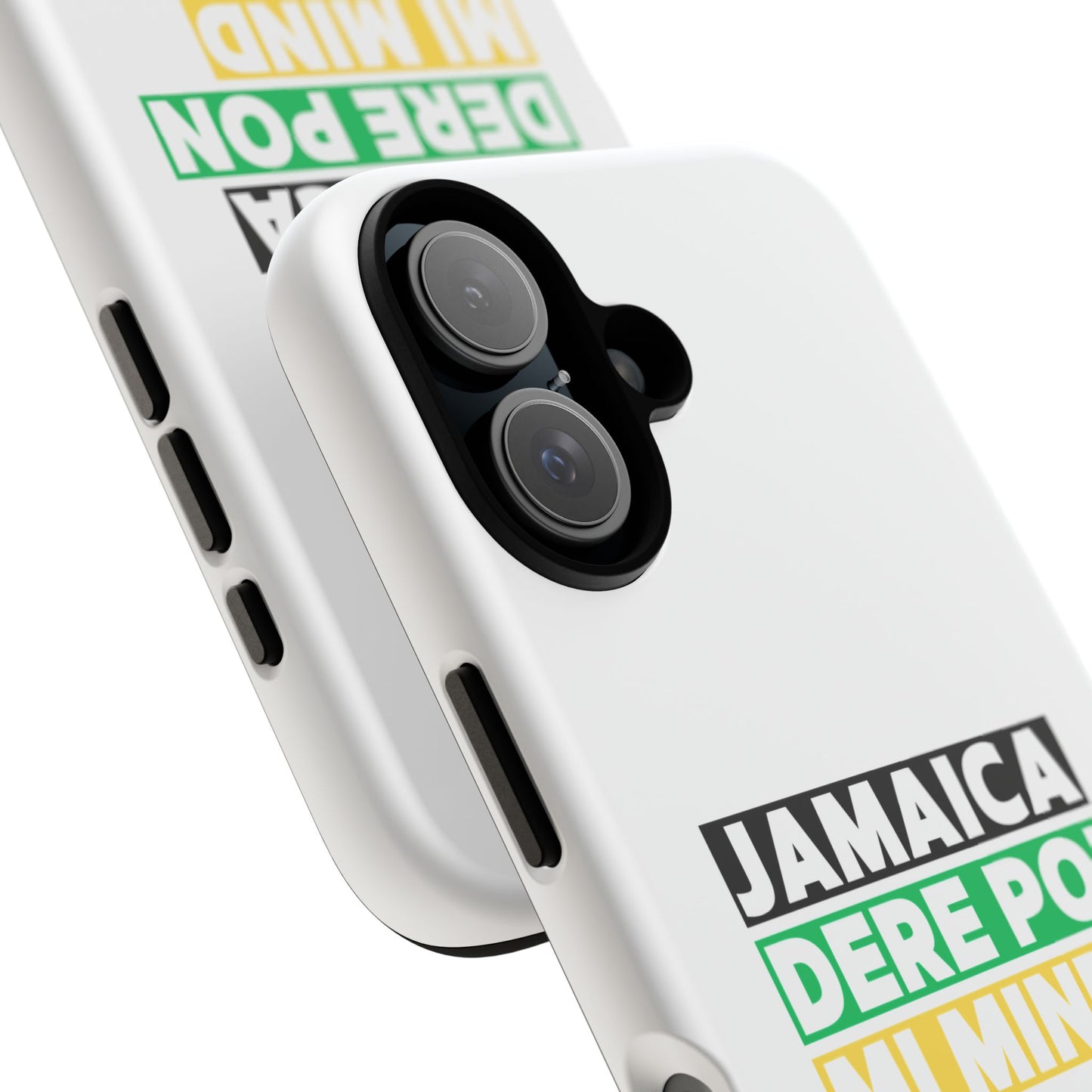 Jamaica Dere Pon Mi Mind Tough Phone Case — Jamaican Pride Protective Cover