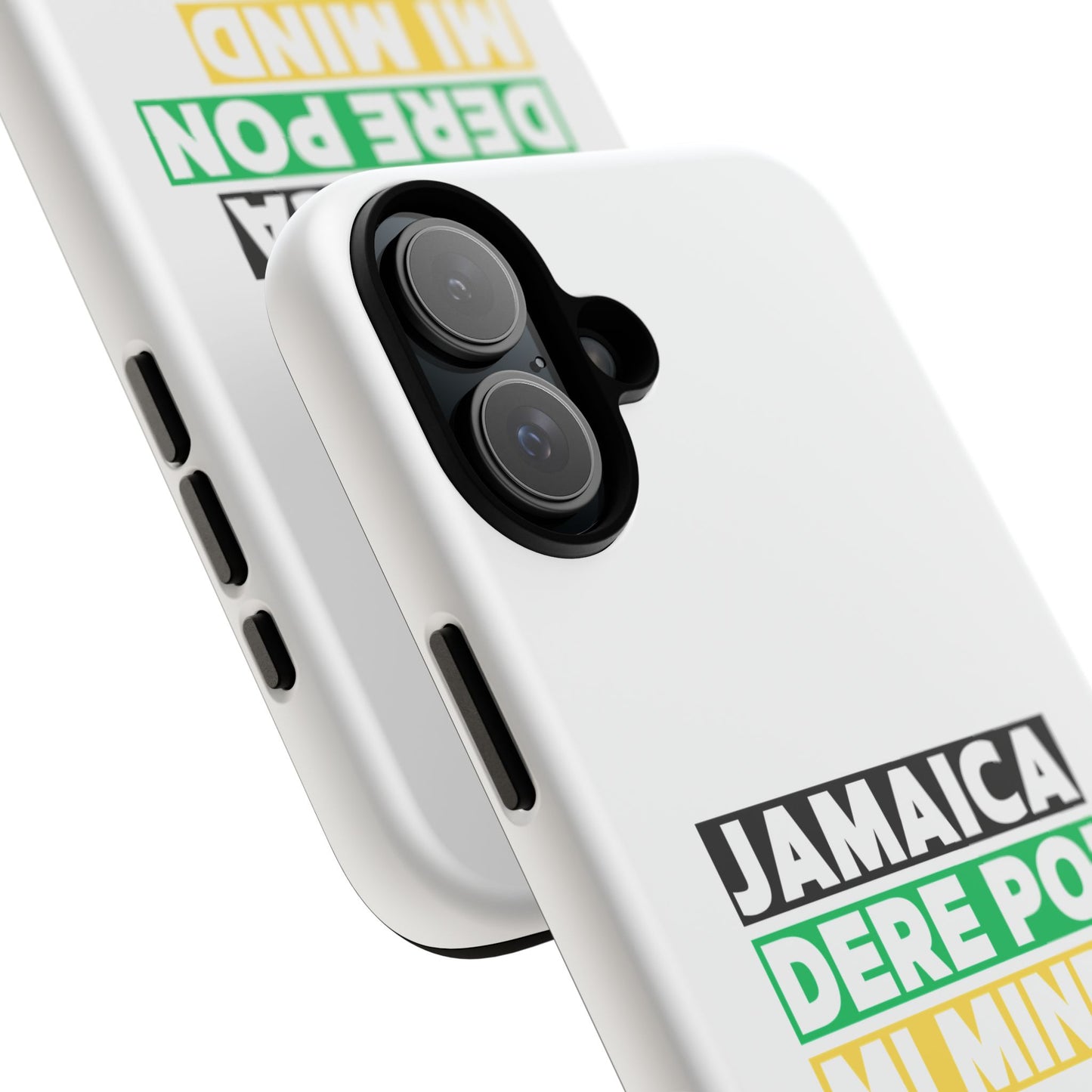 Jamaica Dere Pon Mi Mind Tough Phone Case — Jamaican Pride Protective Cover
