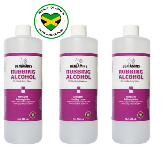 Benjamins Rubbing Alcohol - with 70% Ethyl Alcohol