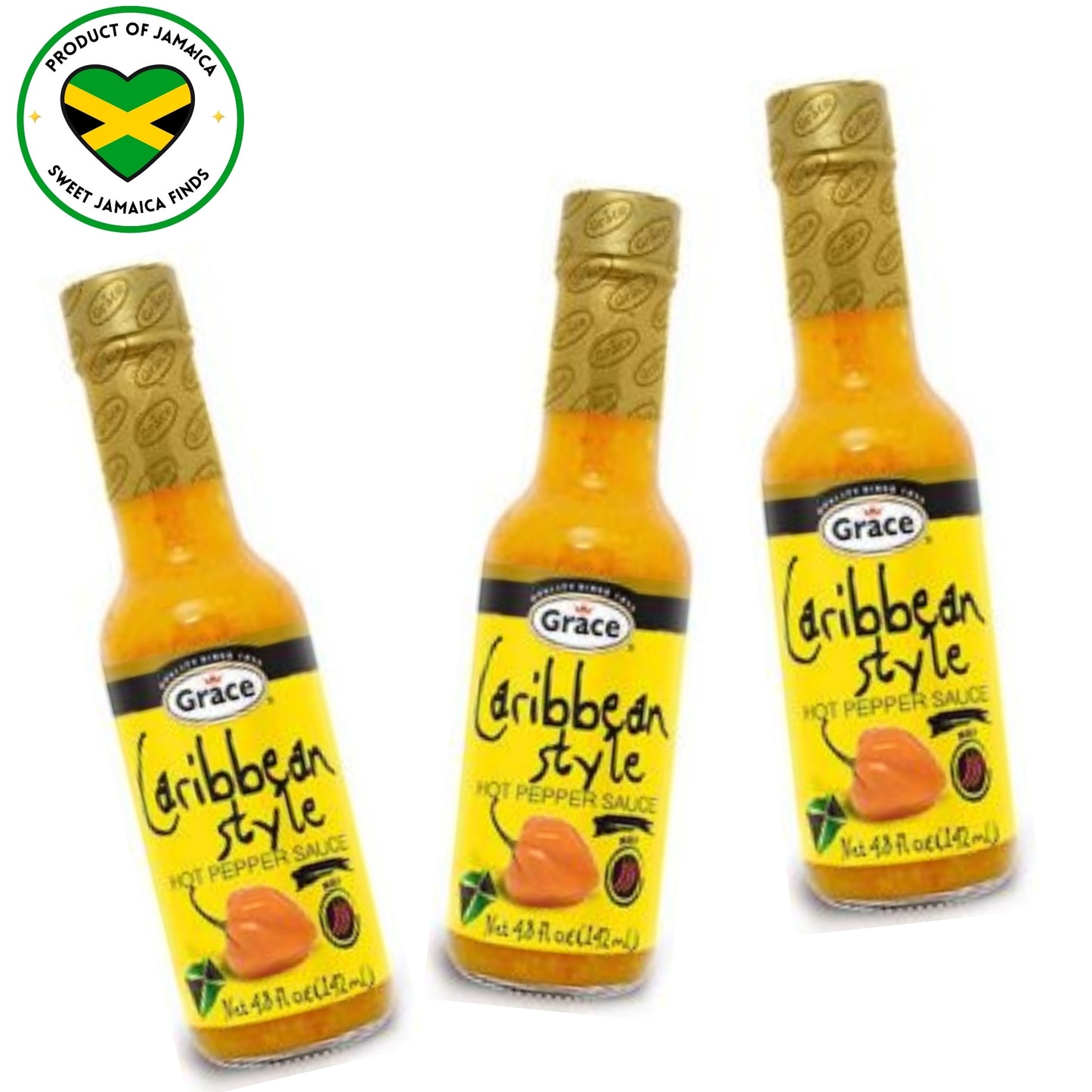 Grace Caribbean Style Hot Pepper Sauce