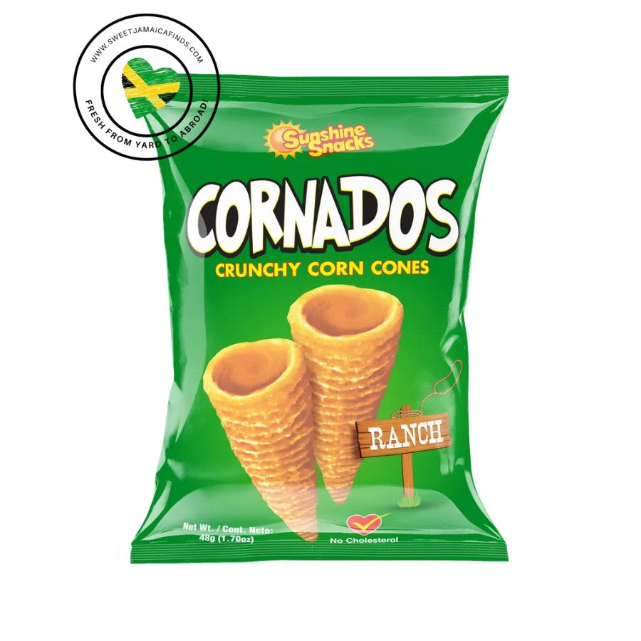 Corn Ranch Snack Sunshine Snacks – Sweet Jamaica Finds