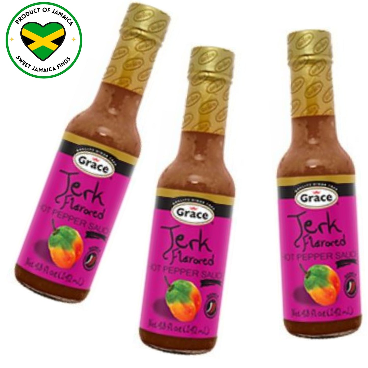 Grace Jerk Flavored Hot Pepper Sauce