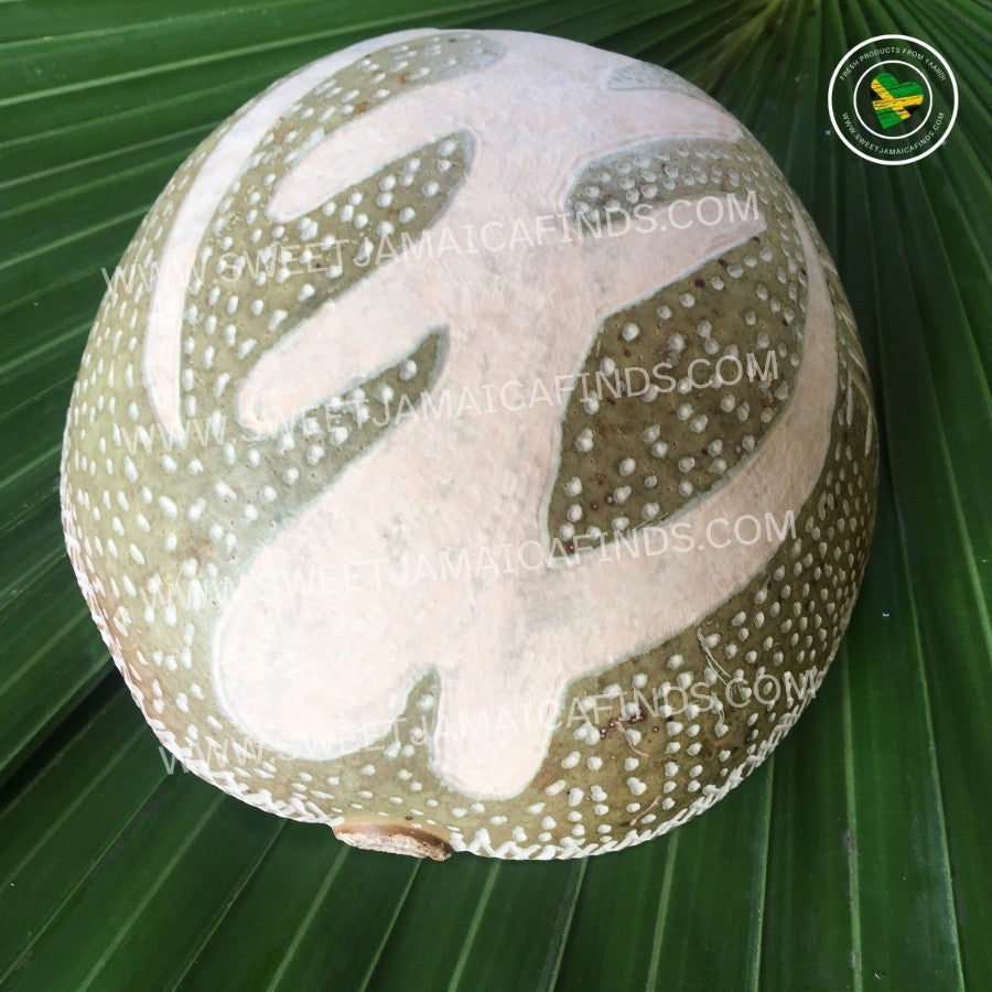 Calabash Bowl Plate, 'Gye Nyame' design, Natural eco-friendly wooden bowl, Hand Carved