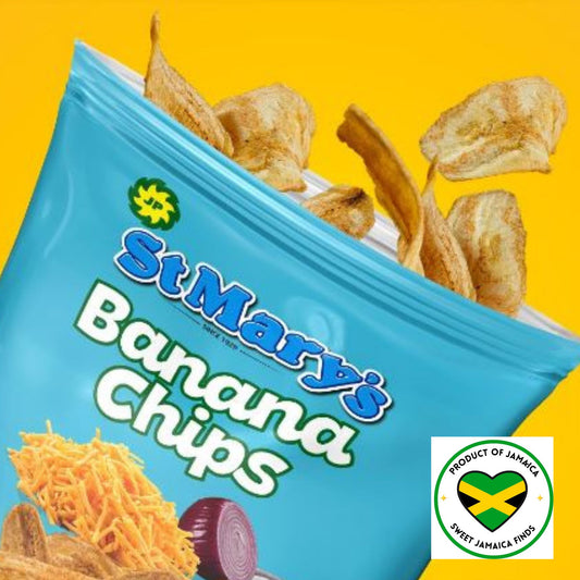 St. Mary's Banana Chips Cheese & Onion  (multi-pack)