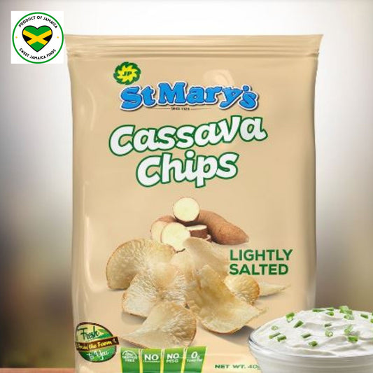 St. Mary's Cassava Chips Lightly Salted  (multi-pack)