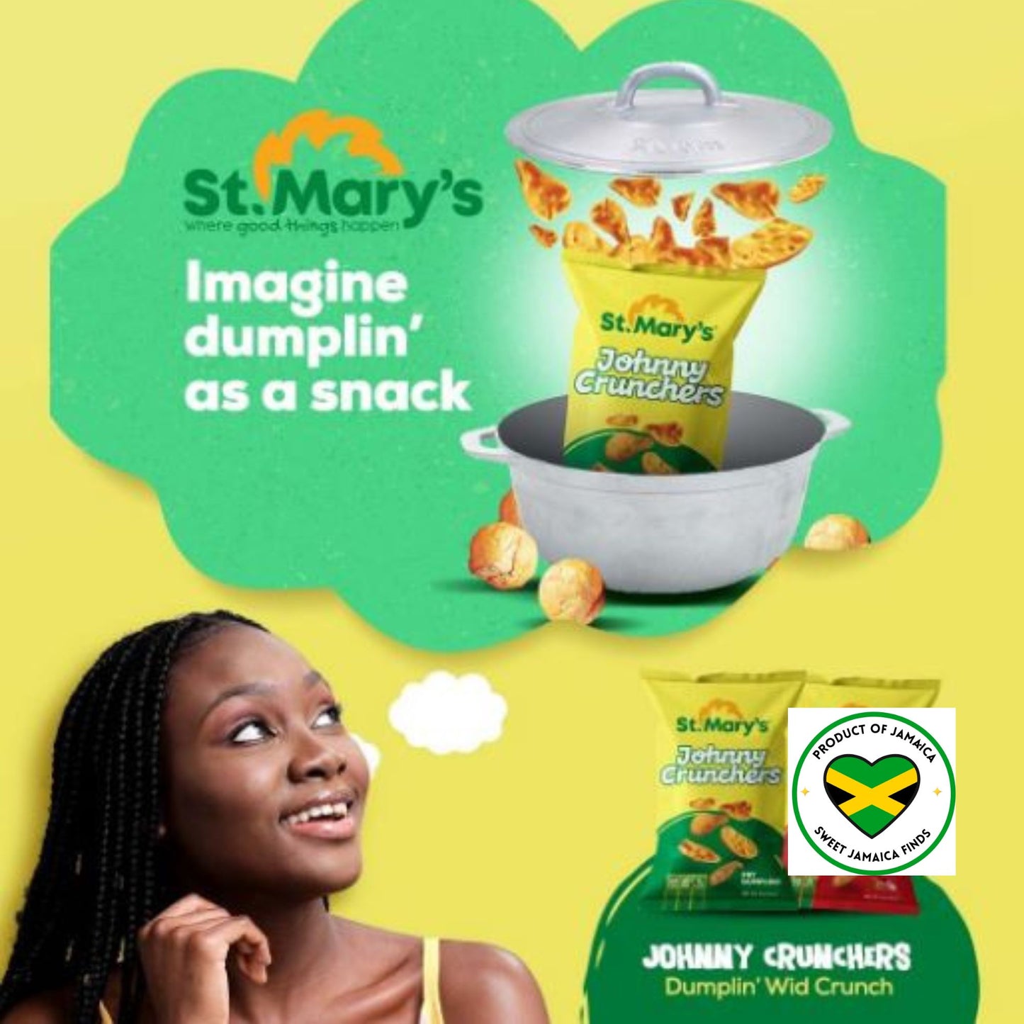 St. Mary's Johnny Crunchers Fry Dumpling Flavor (multi-pack)